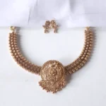 Multi Layer Golden Beads Necklace Set