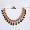 Palakka Drops Necklace Set