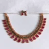 Kerala-Style-Traditional-Pink-Mango-Palakka-Design-Necklace