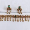 Non-Idol-Floral-Elakkathali-with-Sufi-stone-Necklace