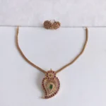 Mango Kemp Ruby Green Necklace Set