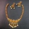 Lakshmi Elephant Pearl Necklace Set