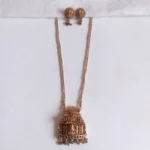 Meenakari Lakshmi Kovil Necklace Set