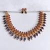 Traditional-Kerala-Style-Lekshmi-Design-Blue-Nagapadam-Necklace