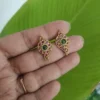 Ruby Green Kemp Mango Stud Earrings