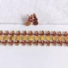 Lakshmi-kasu-with-Ruby-Stone-Studded-Choker-with-Earrings